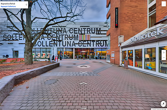 Naprapat Stockholm - Hitta till Napractiva - Stockholms naprapat - Fran Sollentuna Centrum - Aniaraplatsen - 3